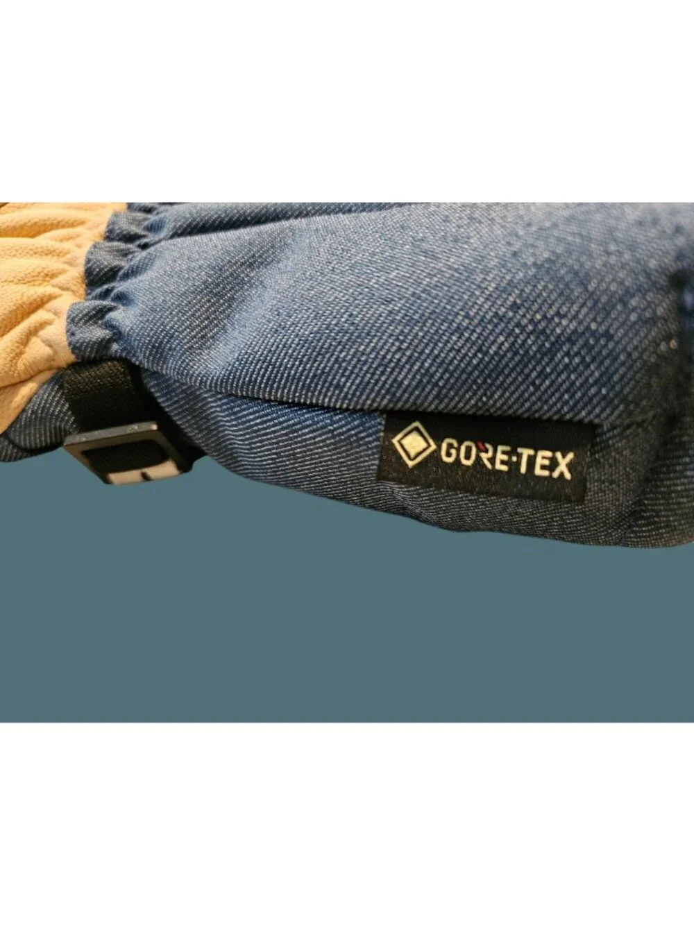 Burton Gore-tex Goatskin & Polyester Women Warmest Mittens Size Large